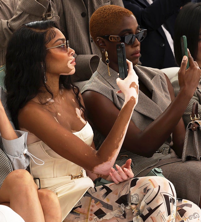 Winnie Harlow and Lashana Lynch