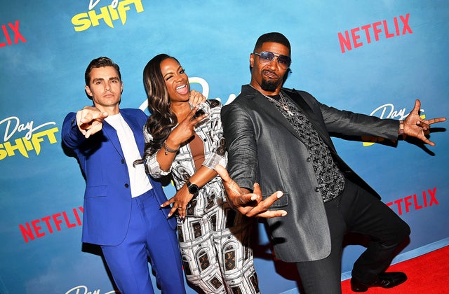 Dave Franco, Kandi Burruss and Jamie Foxx