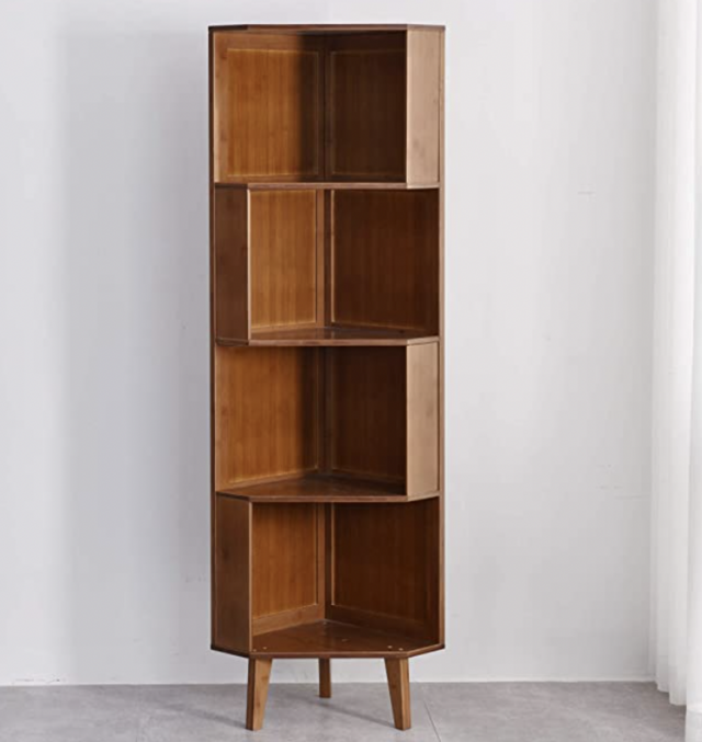 BALANBO 4-Bookcase Industrial Bookshelf