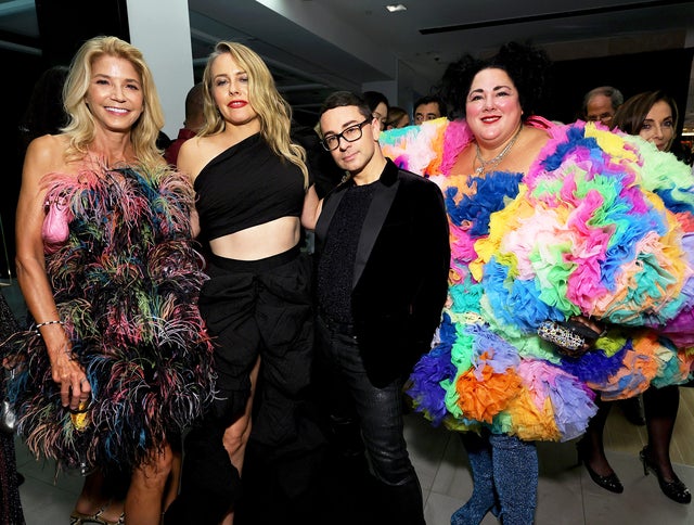 Candace Bushnell, Alicia Silverstone, Christian Siriano, and Ashley Longshore