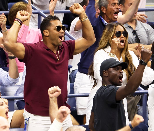 Ciara and Russell Wilson