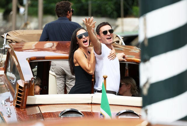 Ed Westwick and Amy Jackson