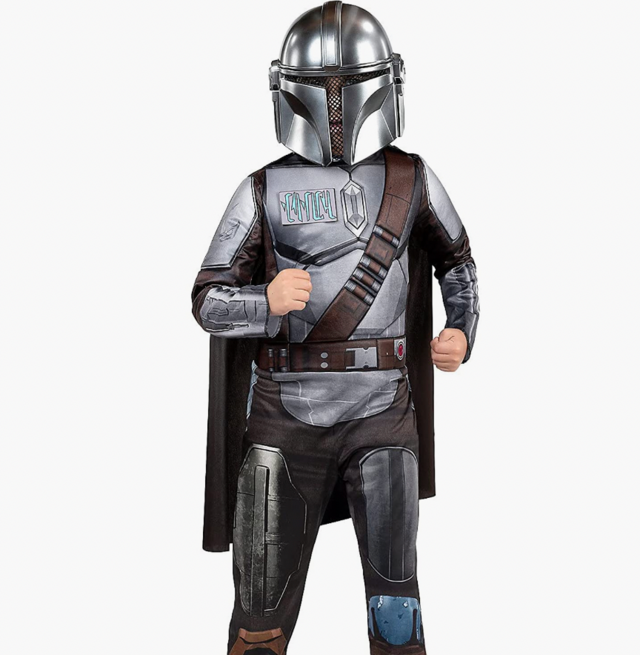 Kid's Light Up The Mandalorian Costume