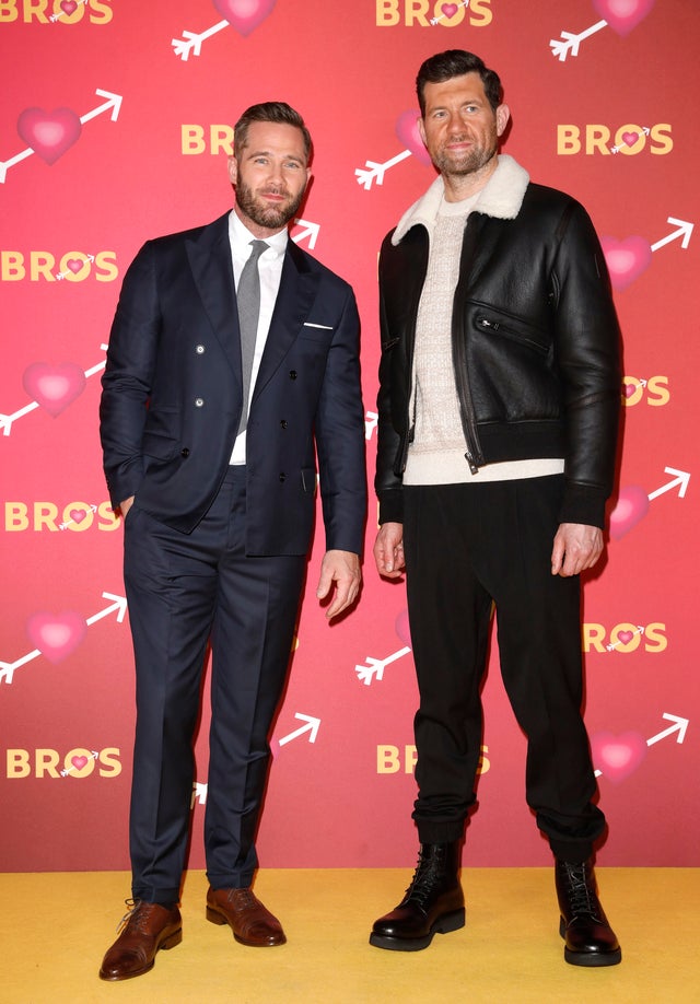 Luke Macfarlane and Billy Eichner