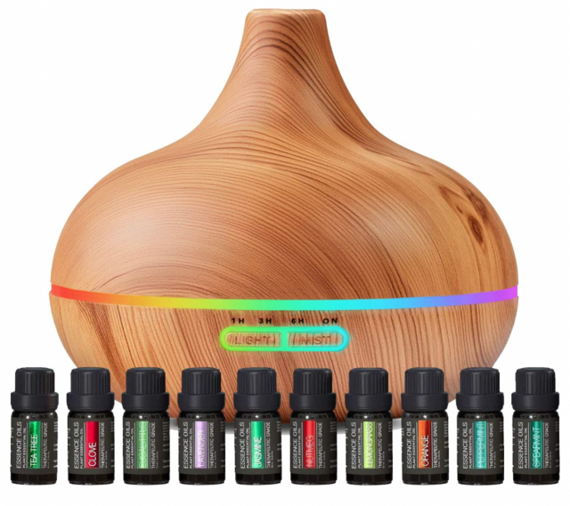 Ultimate Aromatherapy Diffuser & Essential Oil Set