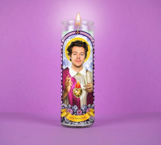 Saint Harry Styles Prayer Candle