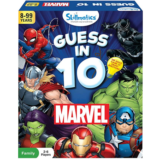Skillmatics Marvel Card Game: Guess in 10