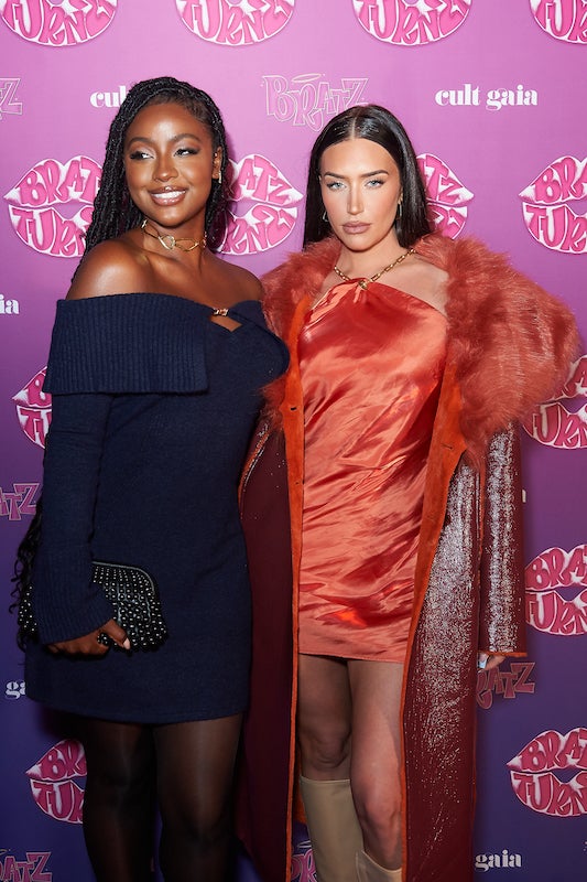 Justine Skye and Stassie Karanikolaou