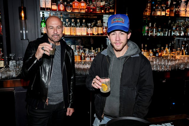 Nick Jonas and John Varvatos