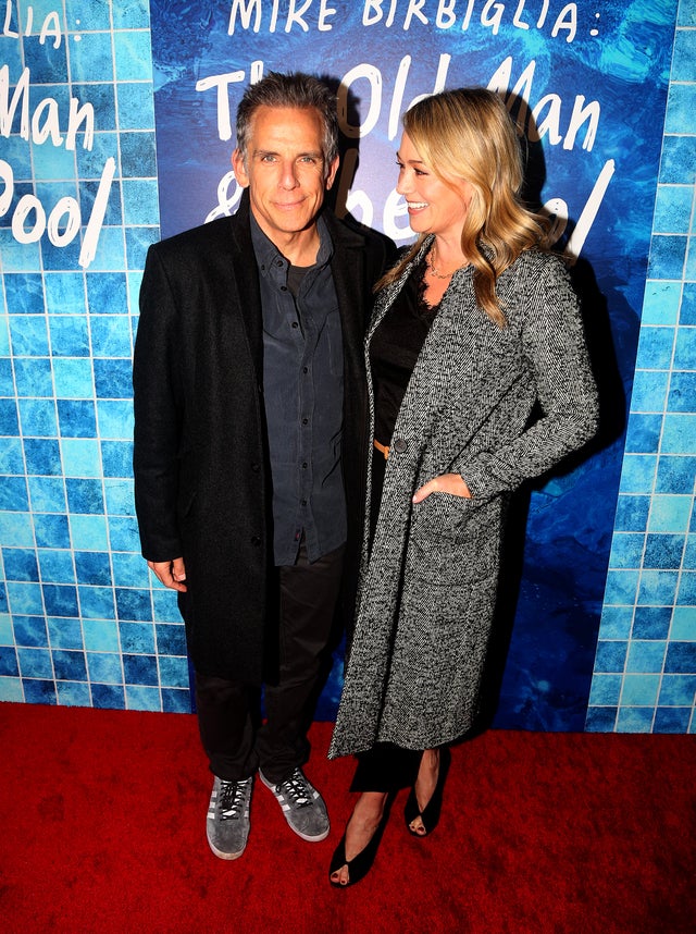 Ben Stiller and Christine Taylor