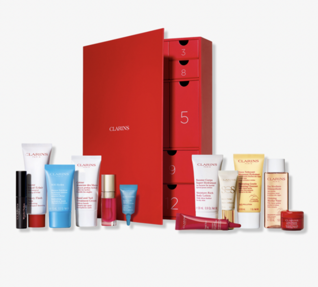 Clarins Holiday Sparkle Advent Calendar Gift Set