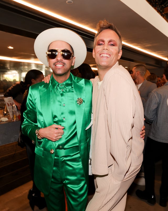 DJ Cassidy and Justin Tranter