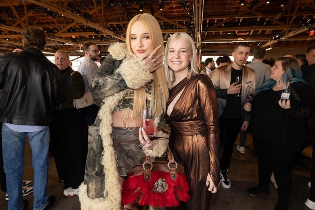 Kim Petras and Sara Davis 