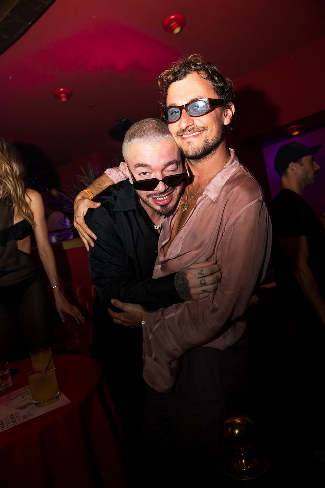 J Balvin and Esteban Cortazar 