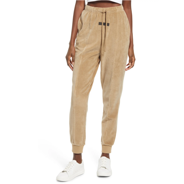 Fear of God Essentials Cotton Blend Velour Sweatpants