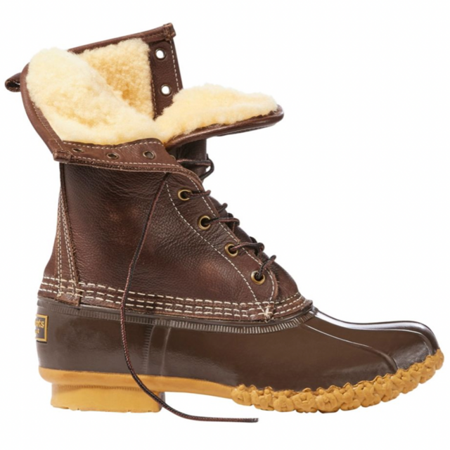 The Original L.L. Bean Boots, 10" Shearling-Lined