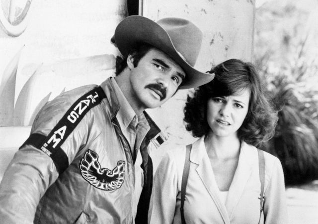 Burt Reynolds and Sally Field