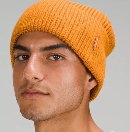 Ribbed Merino Wool-Blend Knit Beanie