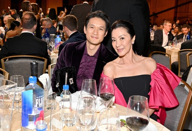 Harry Shum Jr. and Michelle Yeoh