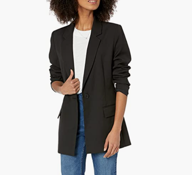 The Drop Women's Blake Long Blazer