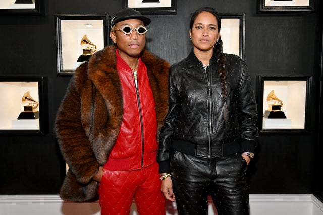 Pharrell Williams and Helen Lasichanh