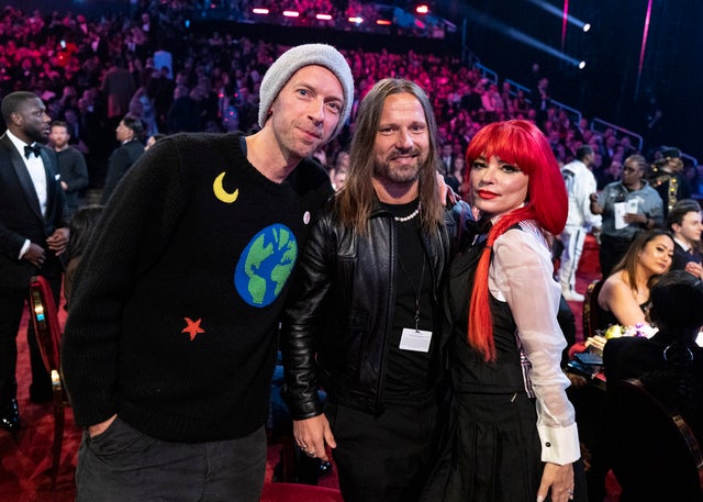 Chris Martin, Max Martin and Shania Twain