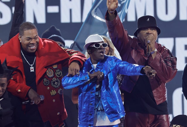 Busta Rhymes, Flavor Flav, and LL Cool J 