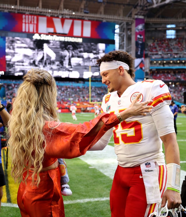 Sterling Skye Sports K.C. Chiefs Gear to Support Dad Patrick Mahomes