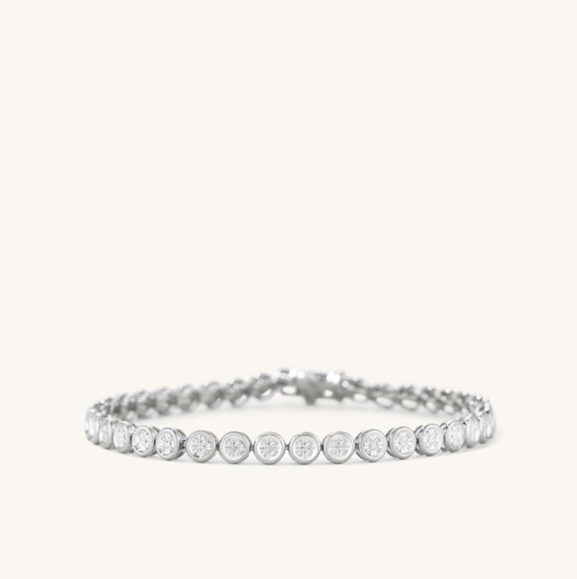 Micro-Pavé Diamond Rivière Bracelet