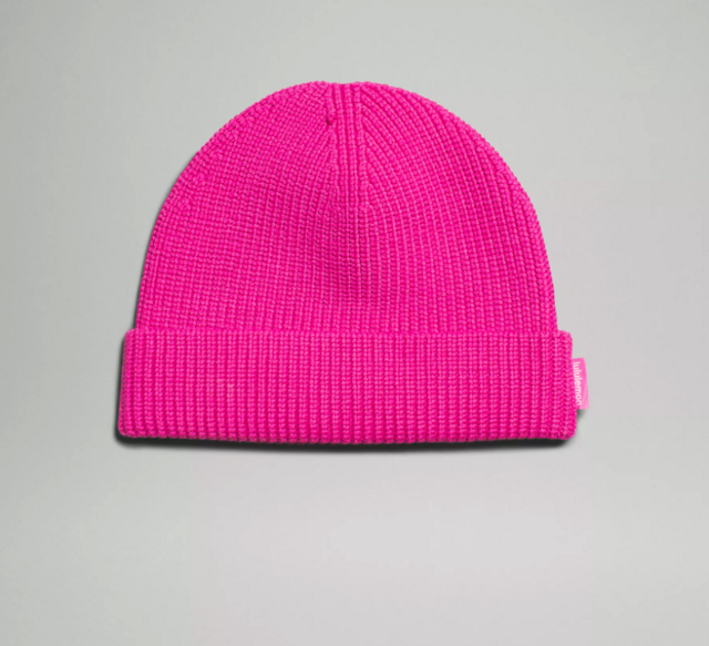 Close-Fit Cotton-Blend Ribbed Beanie