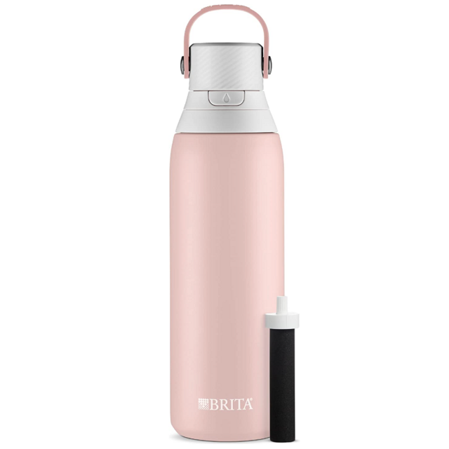 Brita Insulated Filtered Water Bottle with Straw