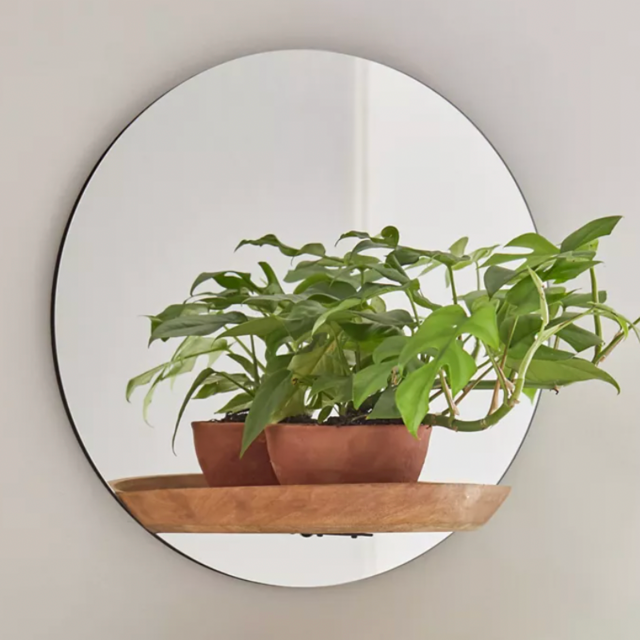 Urban Outfitters Carley Mirror Wall Shelf