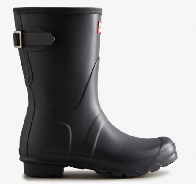 Women's Short Back Adjustable Rain Boots