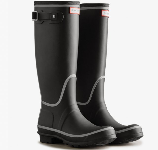 Women's Reflective Outline Tall Rain Boots