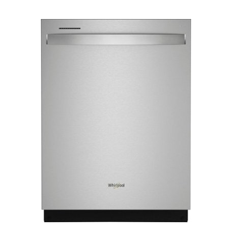 Whirlpool 24" Top Control Built-In Stainless Steel Tub Dishwasher