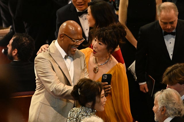 Samuel L Jackson, Sandra Oh