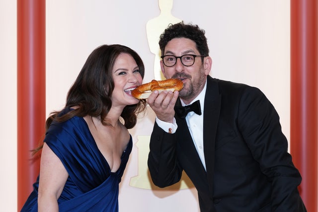 Katie Lowes and Adam Shapiro