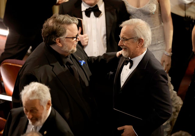Guillermo del Toro and Steven Spielberg 