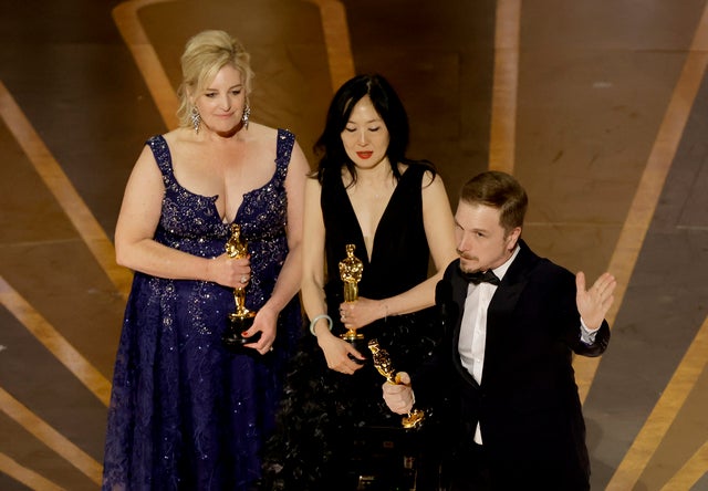 Annemarie Bradley-Sherron, Judy Chin and Adrien Morot - Best Makeup and Hairstyling for "The Whale" 