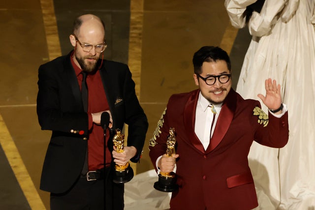 Daniel Scheinert and Dan Kwan - Best Original Screenplay "Everything Everywhere All at Once"