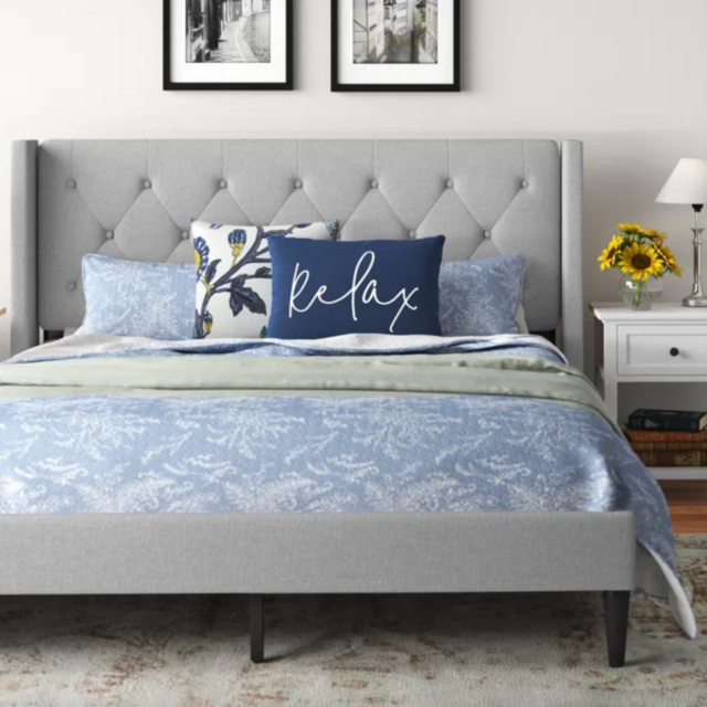 Andover Mills Petersen Upholstered Bed