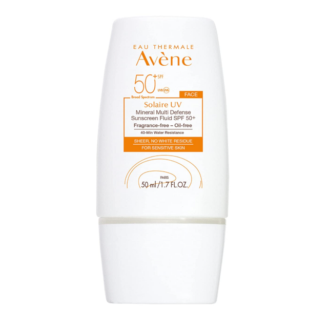 Avene Eau Thermale Solaire UV Mineral Multi-Defense Sunscreen Fluid