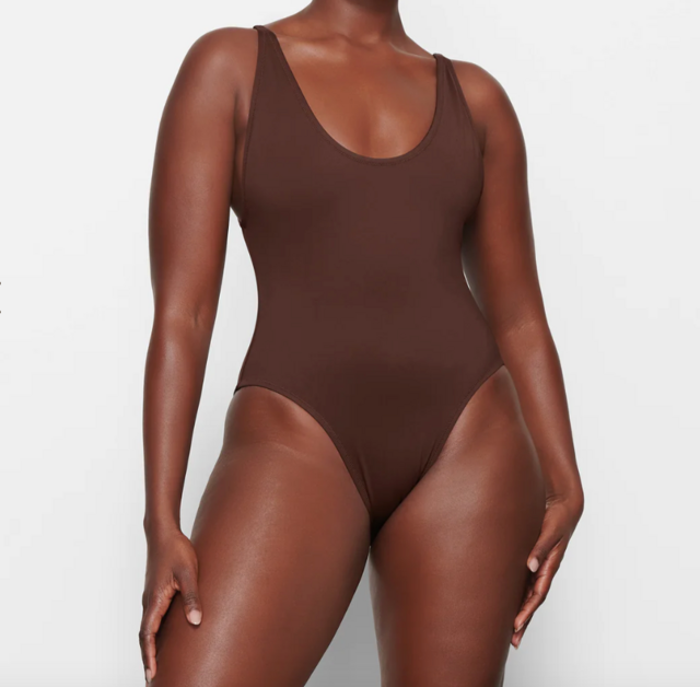 Swim Scoop Neck One Piece