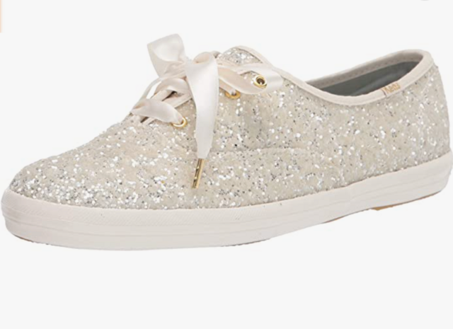 Keds Women's Champion Kate Spade Glitter Sneaker