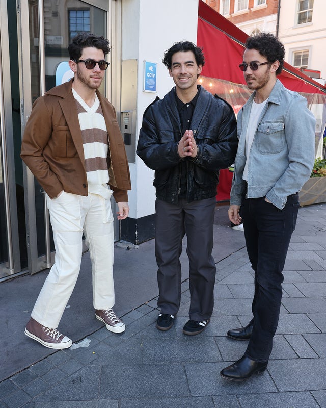 Nick Jonas, Joe Jonas and Kevin Jonas