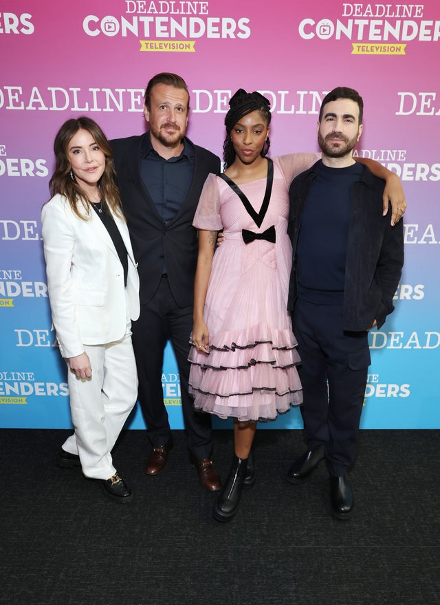 Christa Miller, Jason Segel, Jessica Williams and Brett Goldstein