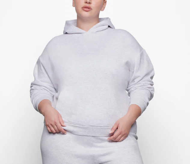 Cotton Fleece Pullover Hoodie