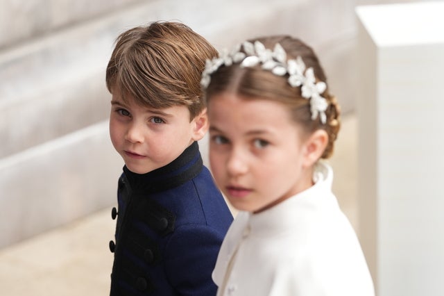 Prince Louis and Princess Charlotte