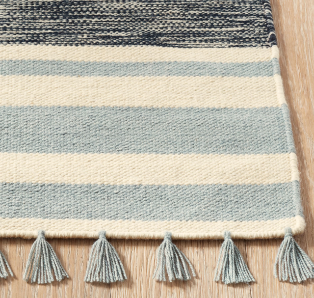 Titus Striped Handcrafted Outdoor Rug