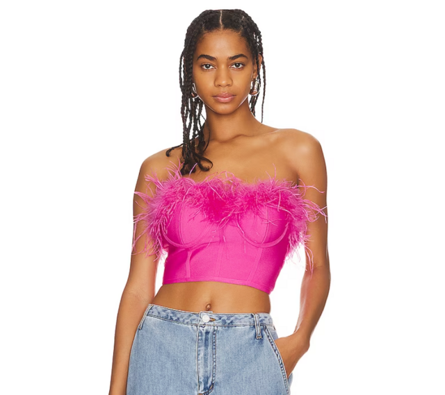 Superdown Ramona Bustier Top